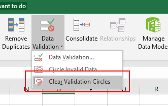 استفاده از ابزار Data Validation در اکسل